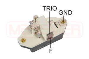 Generatorregulator, ABARTH,ALFA ROMEO,AUSTIN,FERRARI,FIAT,IVECO,LADA,LANCIA,MERCEDES-BENZ,MG,ROVER,SAAB,SEAT, 1323467, 85 59 585