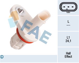 Sensor, kamaxelgivare, CHEVROLET,OPEL, 1237183, 55566932, PC-907