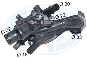 Termostat, kylvätska, CITROËN,MINI,PEUGEOT, 1336 CC, 98 086 470 80, V7 645 581 80