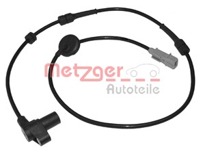 ABS-givare, Sensor, hjulvarvtal, Framaxel, PEUGEOT 406, 406 Break, 406 Coupé, 4545 48, 454548, 96183217, 96252846, 96272628