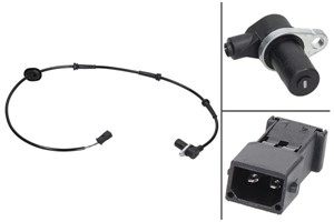 ABS-givare, Sensor, hjulvarvtal, Bakaxel höger, Bakaxel, båda sidor, AUDI A4 B5, A4 B5 Avant, 8D0 927 807 F