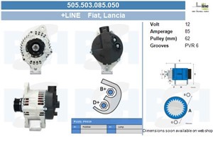 Generator, ALFA ROMEO,FIAT,LANCIA, 46430533, 46445660, 46740243, 46765837