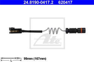 Varningssensor, bromsbeläggslitage, Bakaxel, Framaxel, MERCEDES-BENZ,VW, 2D0 919 351 A, 901 540 02 17, 901 540 03 17, A 901 540 02 17, A