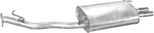 Bakre ljuddämpare, HONDA ACCORD IV, ACCORD V, ACCORD Coupé IV, ROVER 600 I, 18030-SM4-930, 18030-SN7-930, 18307-SM4-934, 18307-SM4-935,