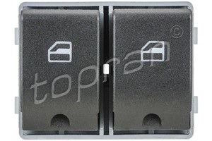Brytare, fönsterhiss, Fram, Fordonsdörr, Förarsida, SEAT CORDOBA, IBIZA III, VW FOX Halvkombi, POLO, POLO Sedan IV, 6Q0 959 858 01C, 6Q0