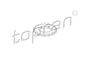 Kugghjul, vevaxel, CHEVROLET,OPEL,VAUXHALL, 06 14 536, 55355345, 6 14 536