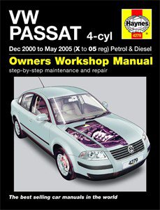 Haynes Reparationshandbok, VW Passat Petrol & Diesel, Universal