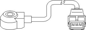 Knackningssensor, AUDI,VW, 034 905 377A, 054 905 377A, 054 905 377H, 50 00 899 120