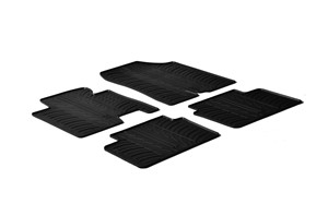 Gummimatta, kupé, Fram och bak, HYUNDAI i30, i30 Kombi, KIA CEE'D, CEE'D Sportswagon