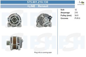 Generator, DACIA,RENAULT, 231002543, 231002543R, 7711368727, 8200363528, 8200660057, 8200660057A, 820066057, 8200960533, A0004TJ0582, A0