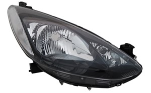 Strålkastare, Vänster, MAZDA 2, DF71510L0B, DF71-51-0L0B, DF71510L0C, DF71-51-0L0C, DF71510L0D, DF71-51-0L0D, DF71510L0E, DF71-51-0L0E,