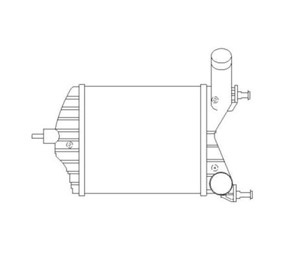 Intercooler, FIAT IDEA, IDEA Van, PUNTO, PUNTO Skåp/halvkombi, LANCIA MUSA, YPSILON, 46836770, 51733052, 51802117, JKR 100280, LR 029773