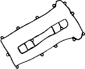 Packningssats, vippkåpa, FORD,MAZDA, 1 119 878, LF01-10-230