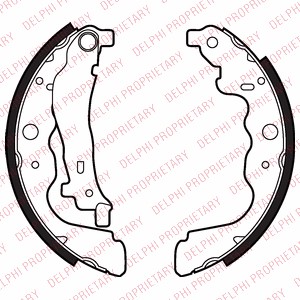 Bromsbackar, sats, Bakaxel, DACIA,LADA,MERCEDES-BENZ,RENAULT, 415 420 0220, 415 420 0320, 6001549703, 7701 210 109, 7701210109, 86600042