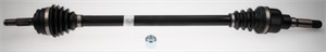 Drivaxel, Framaxel, framaxel höger, Höger, CITROËN C3 III, C3 Van III, PEUGEOT 208 I, 208 Skåp/halvkombi, 1607237180, 1696780, 980161128