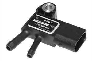 Sensor, avgastryck