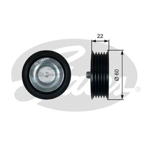 Styrrulle, drivrem, HYUNDAI ACCENT Sedan III, ELANTRA Sedan IV, GETZ, i20 II, KIA RIO Sedan II, 252872A000, 252872A100, 252872A600