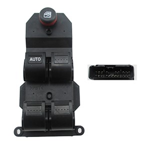 Brytare, fönsterhiss, HONDA CIVIC Hatchback VII, 35750S5AA01, 35750S5AA01ZA, 35750S5AA02, 35750S5LT010M1, 35750S5SG01ZA, 35750S6AG11ZB,