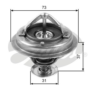 Termostat, kylvätska, DAIHATSU,TOYOTA, 1634058010, 9004833058, 90048-33058-000, 9091603019, 9091603026, 9091603031, 9091603032, 90916030