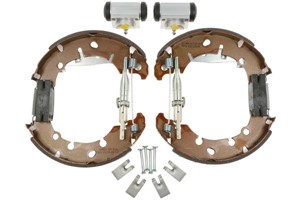Bromsbackar, sats, Bakaxel, FORD FIESTA IV, PUMA, 1106634