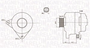 Generator, CITROËN,MITSUBISHI,PEUGEOT, 1800A138, 9644037180, 9661152980, 9662731680, 9665617780, 9665735680