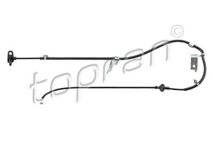 ABS-givare, Sensor, hjulvarvtal, Bakaxel höger, OPEL AGILA, VAUXHALL AGILA Mk II, 47 09 220, 93194060
