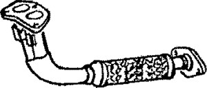 Avgasrör, Fram, MAZDA 121 II, 323 C IV, 323 F IV, 323 Hatchback III, 323 S IV, B337-40-500G