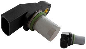 Sensor, kamaxelgivare, Avgas-/utsläppssidan