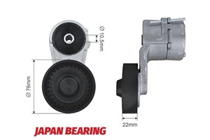 Spännrulle, flerspårsrem, CHEVROLET,OPEL,SAAB,VAUXHALL, 13 40 514, 13 40 555, 90571758, 9157970