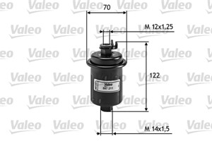 Bränslefilter, DAIHATSU,HYUNDAI,MAZDA,MITSUBISHI,PROTON,TOYOTA, 2330011090, 2330016010, 2330019015, 2330019115, 2330019245, 23300-19245,