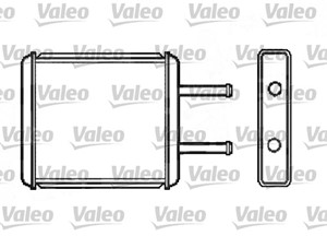 Värmeväxlare, kupévärme, KIA CARNIVAL I, CARNIVAL II, 0K552-61H01A, K55261H01A