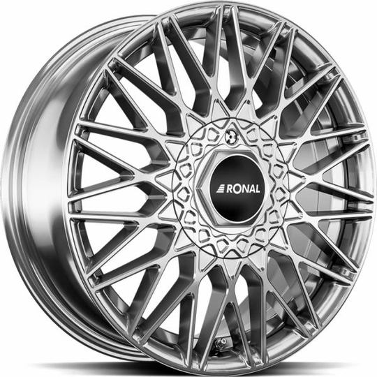 Ronal Lsx Silver Front Cut 7/16 5/100 ET45 B68