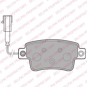 Bromsbeläggsats, Bakaxel, ABARTH PUNTO, PUNTO EVO, FIAT PUNTO, PUNTO EVO, PUNTO Skåp/halvkombi, 77365464, 77365886