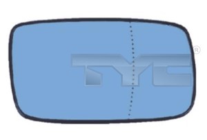 Spegelglas, yttre spegel, Höger, VOLVO 940, 940 II, 940 Kombi, 940 Kombi II, 960, 960 II, 960 Kombi, 960 Kombi II, 3538967, 9447750