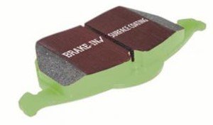 Bromsbeläggsats GREENSTUFF, Bak, Bakaxel