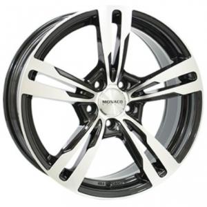 Monaco GP4 Gloss Black Polished 7.5x17 5/114.3 ET42 B74.1