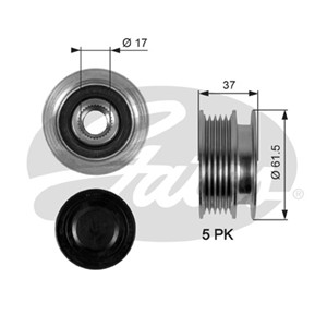 Frihjulskoppling, generator, SEAT AROSA, SKODA FELICIA Pick-up I, VW CADDY Pick-up II, LUPO I, POLO, POLO III, 028903119AP, 028903119S