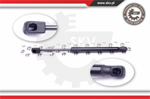 Gasfjäder, bagageutrymme, RENAULT MEGANE Classic I, 7700838612, 8731J7, 8731K5, 8731T3, 8R0823359A, 8X0823359