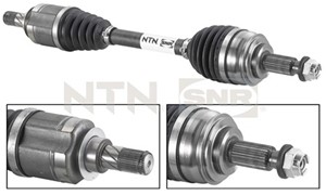 Drivaxel, framaxel vänster, RENAULT CLIO IV, 391017922R