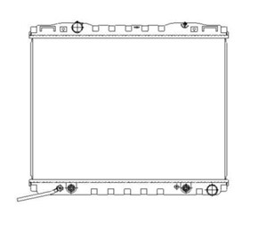 Kylare, motorkylning, KIA SORENTO I, 253103E020, 253103E050, 253103E150, 253103E170, 253103E176, 253113E150, 253113E170
