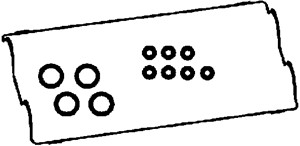 Packning, vippkåpa, HONDA CR-V I, 12341-PR4-A00