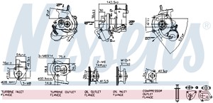 Turbo, FIAT,LANCIA,OPEL, 5860030, 71724166, 71724701, 71724702, 71784113, 71784115, 71794552, 73501343, 93191993