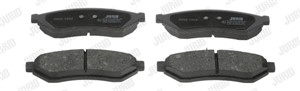 Bromsbeläggsats, Bakaxel, CHEVROLET EPICA, EVANDA, DAEWOO EVANDA, MAGNUS, 66496766, 96496763, 96496766