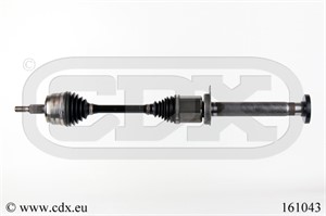 Drivaxel, framaxel höger, VW MULTIVAN V, TRANSPORTER Buss V, TRANSPORTER Flak/chassi V, TRANSPORTER Skåp V, 7H0407272AF, 7H0407452RX, JZ