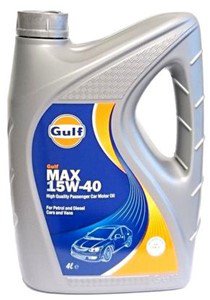Motorolja Gulf MAX 15W-40-M, Universal