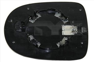 Spegelglas, yttre spegel, Höger, RENAULT CLIO III, CLIO Grandtour III, MODUS / GRAND MODUS, TWINGO II, 7701069554