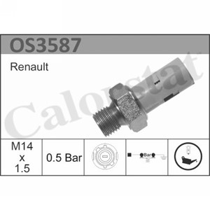 Varningsswitch, oljetryck, Fram, DACIA,NISSAN,OPEL,RENAULT,SUZUKI,VAUXHALL,VOLVO, 22630-00Q1D, 22630-00QAE, 25240-00Q0B, 25240-00QAB, 25