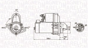 Startmotor, FIAT,MERCEDES-BENZ,OPEL,SAAB, 24436877, 24437136, 55351608, 55556130, 6202013, 6202016, 6202020, 6202050, 6202061, 6202064,