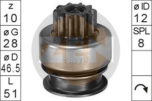 Frihjulsväxel, startmotor, JEEP CHEROKEE, GRAND CHEROKEE II, WRANGLER I, WRANGLER II, M000T32171, M000T32172, M000T32172ZE, M000T32173,