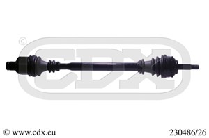Drivaxel, framaxel höger, RENAULT CLIO II